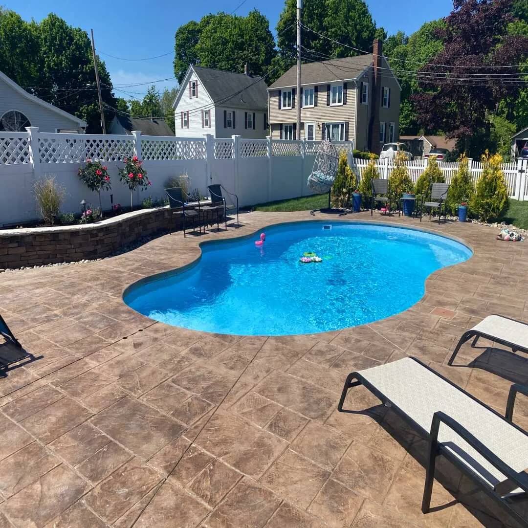 Custom hardscape project in Massachusetts
